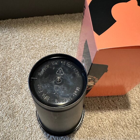 Cat Lady Box Cat Moms Club Plastic Reusable 16 oz Cup NEW - Picture 3 of 4